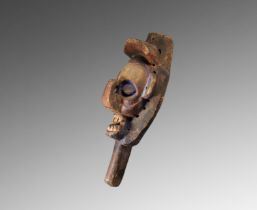 Yaka mask ca 1940 from the Dem. Rep. of Congo