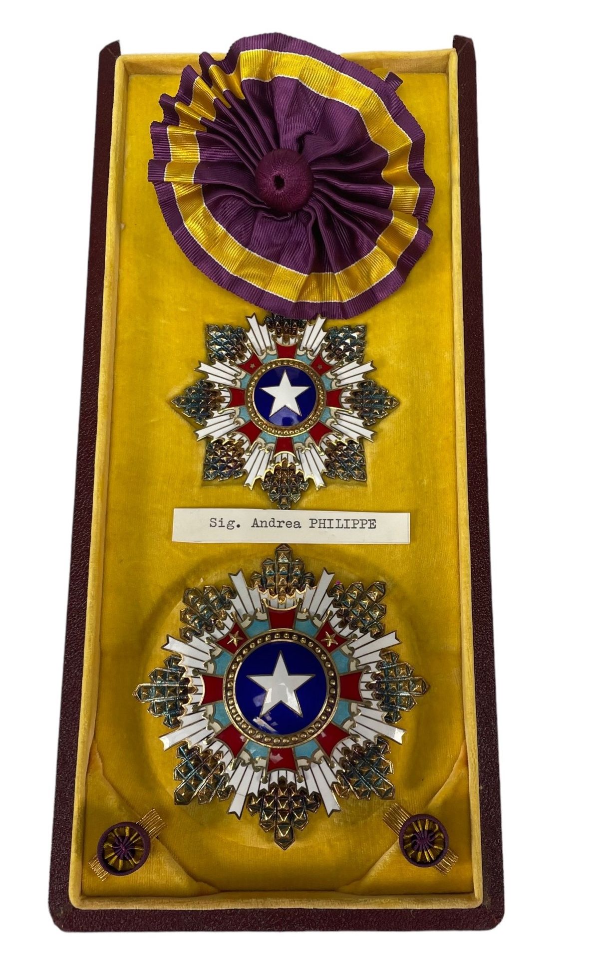 The King Star Medal for outstanding contribution from Taiwan - Image 2 of 7