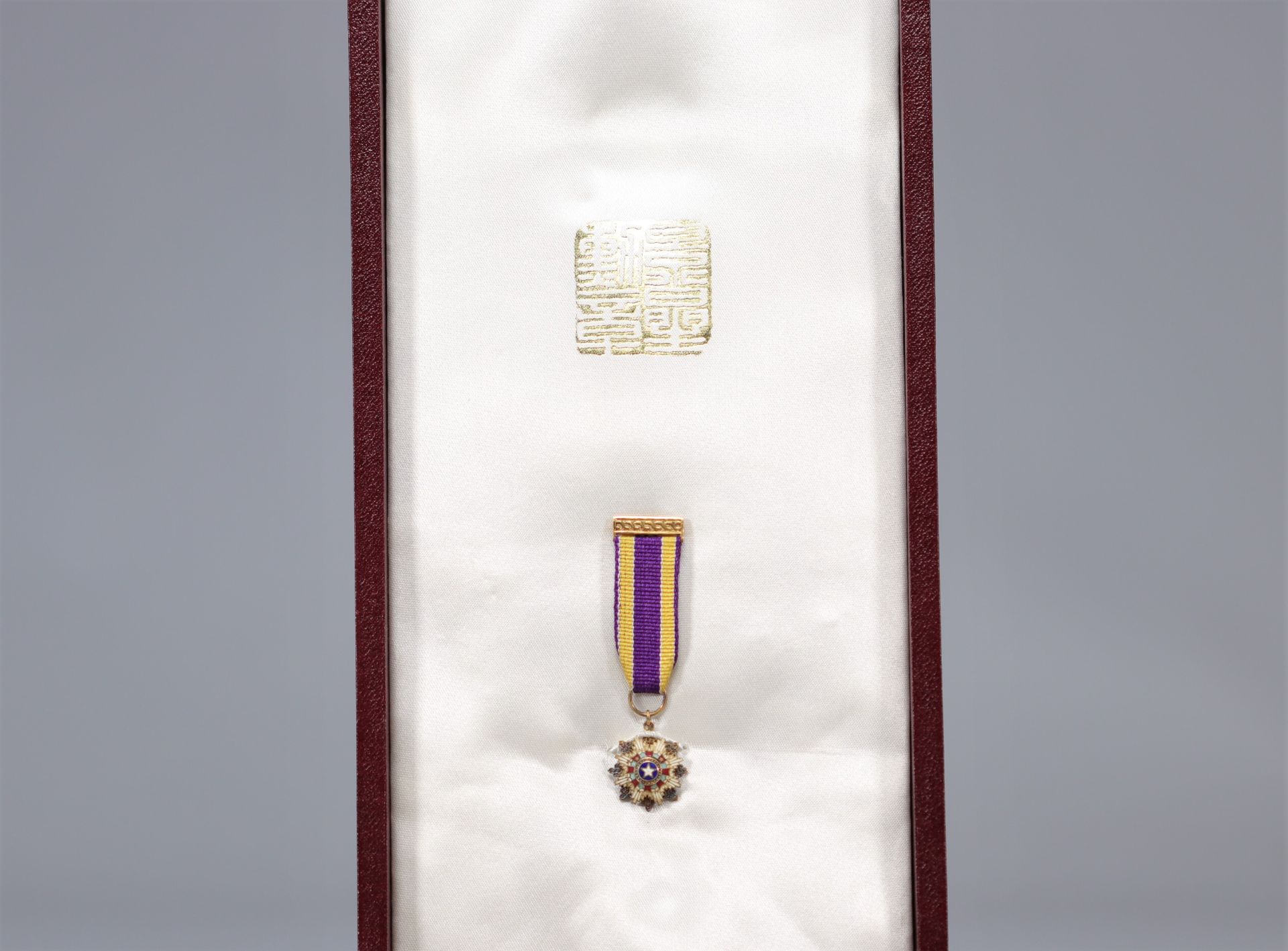 The King Star Medal for outstanding contribution from Taiwan - Image 6 of 7