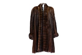 Mink fur coat