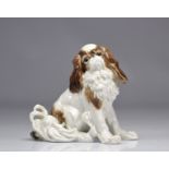 Saxon porcelain Karl ENS - SAXE Cavalier King Charles dog