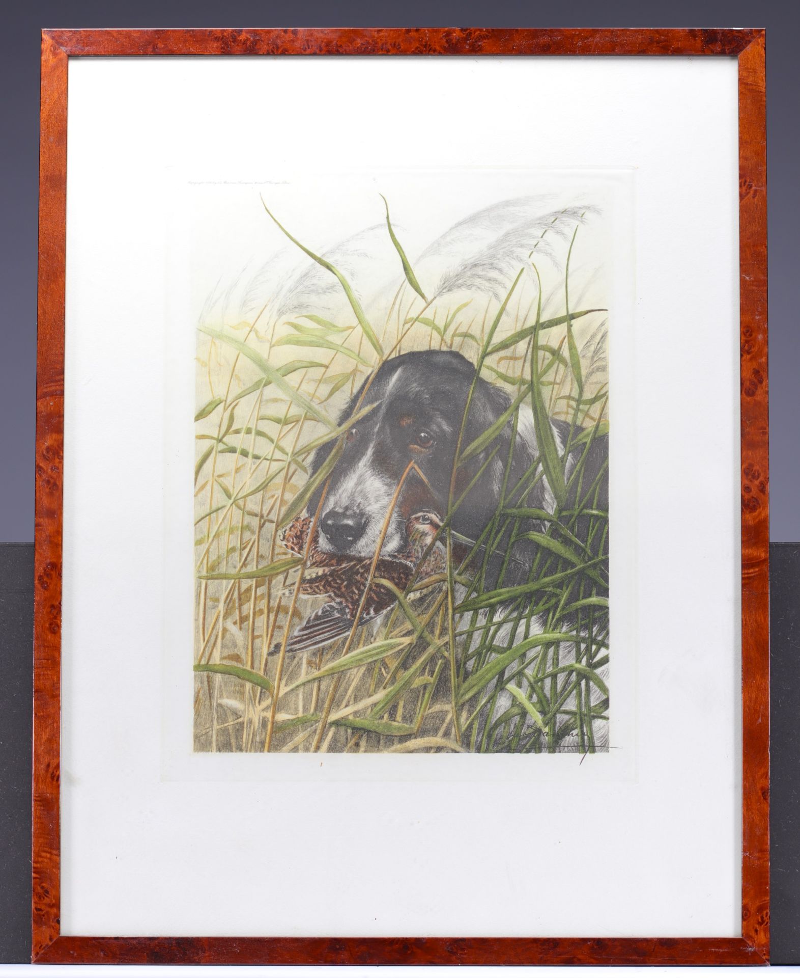 Leon Danchin "hunting dog and woodcock - Bild 2 aus 2