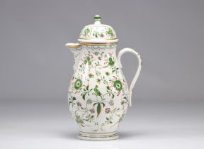 Ravenstein porcelain jug decoraed with green