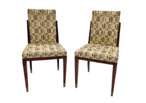 (2) Pair of chairs in the LELEU style (Jules LELEU)