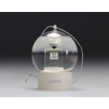 Chanel. "Chanel nÂ°5 bottle. Mini snow globe to hang in a Christmas tree.