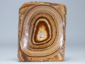 Decorative dish in aragonite calcite