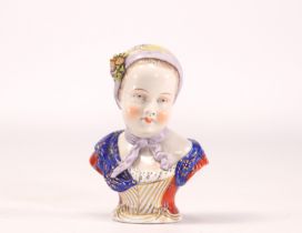 Porcelain bust of Marie Zephirine from Germany from the 19th century