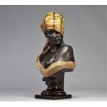 Young Oriental" bust circa 1900