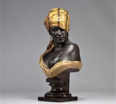 Young Oriental" bust circa 1900