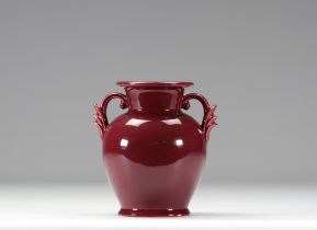 VILLEROY & BOCH Septfontaines, Red earthenware vase