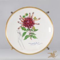 Salvador Dali (1904-1989). "Dahlia Rapax". 1981-1983. Part of the "Dalinian Flowers" series. In porc