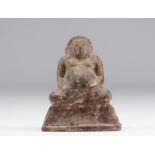 Buddha in bronze Asia ancient work