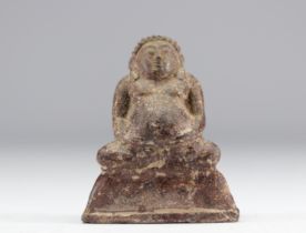 Buddha in bronze Asia ancient work