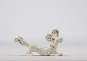 VILLEROY & BOCH Septfontaines, white earthenware dog