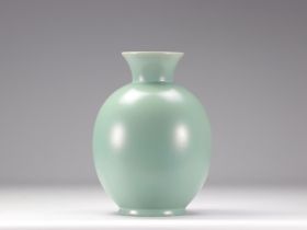 VILLEROY & BOCH Septfontaines, green earthenware vase