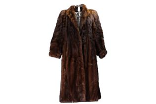 Mink fur coat