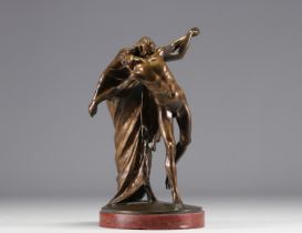 Victor ROUSSEAU (1865-1954) Bronze "Ancient Dance"