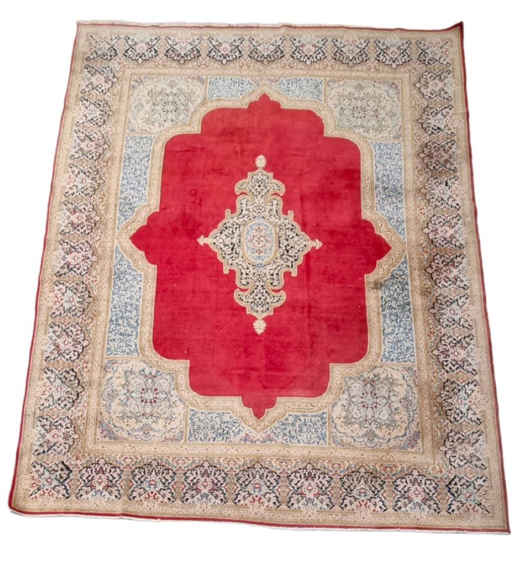 Large oriental wool rug. - Image 2 of 2