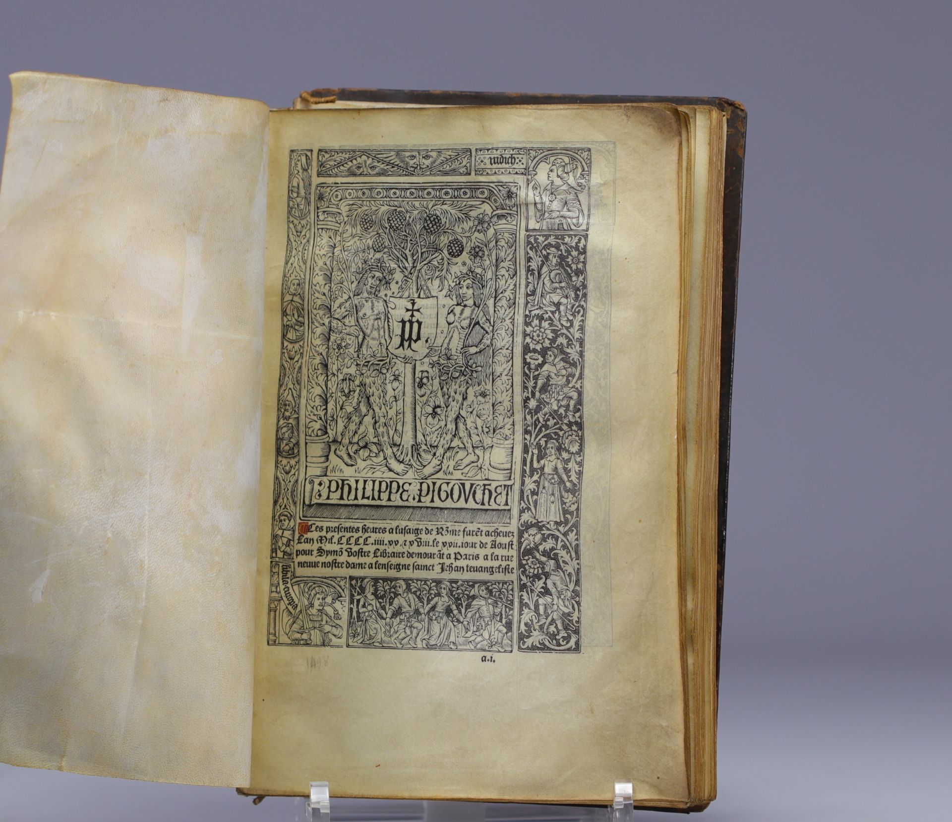 A "Book of Hours" for use in Rome from 1498