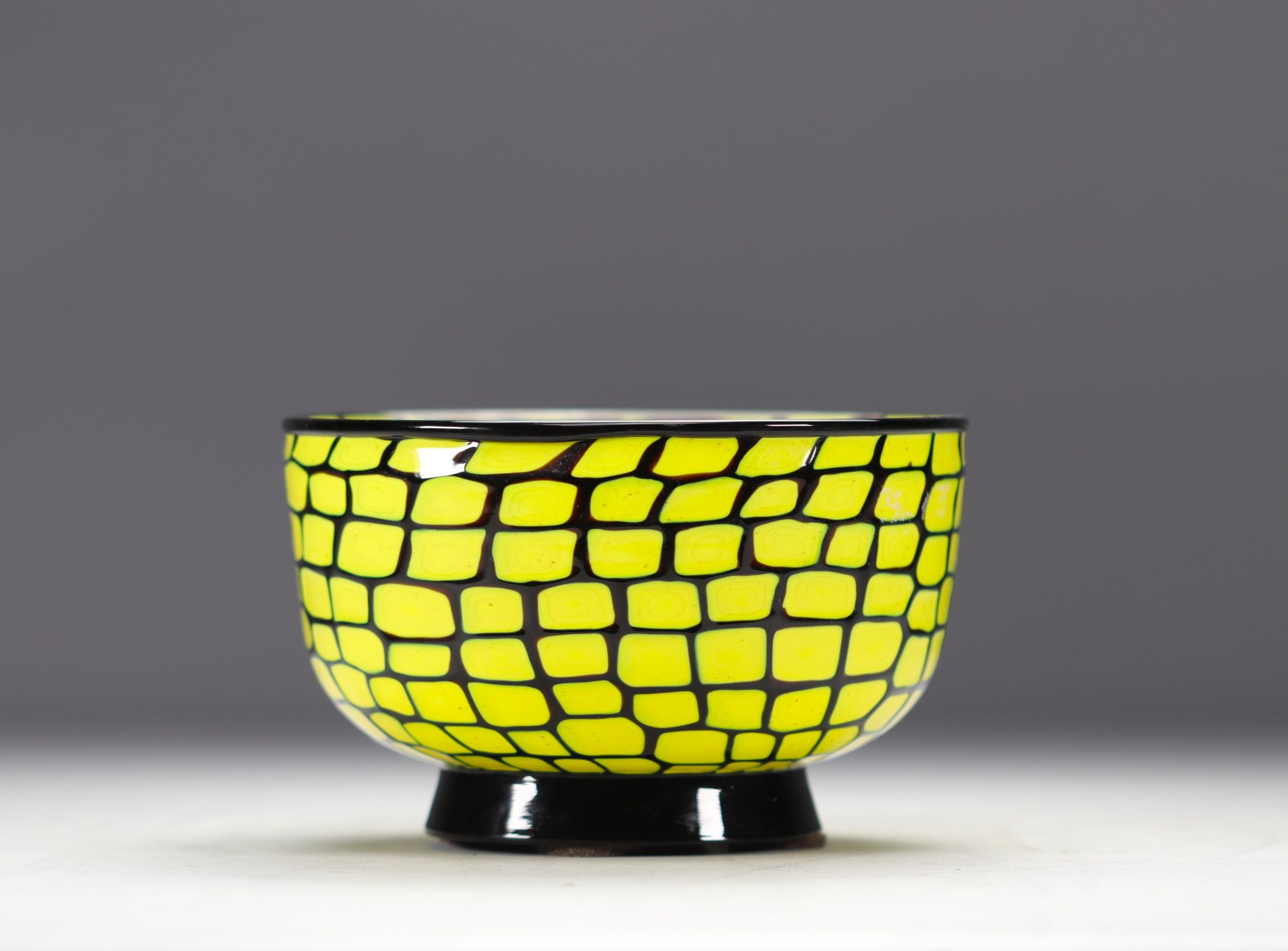 Ercole BAROVIER (1889-1974) Murano glass bowl in yellow - Image 2 of 4