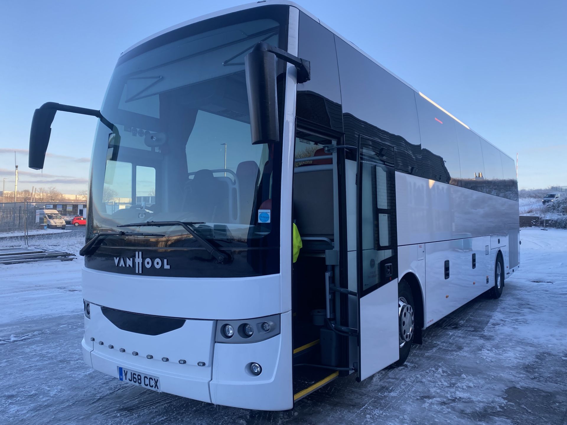 Vanhool EX15H auto 51+2 seater coach, Registration YJ68 CCX , first registered 1st January 2019, 1 - Image 3 of 17