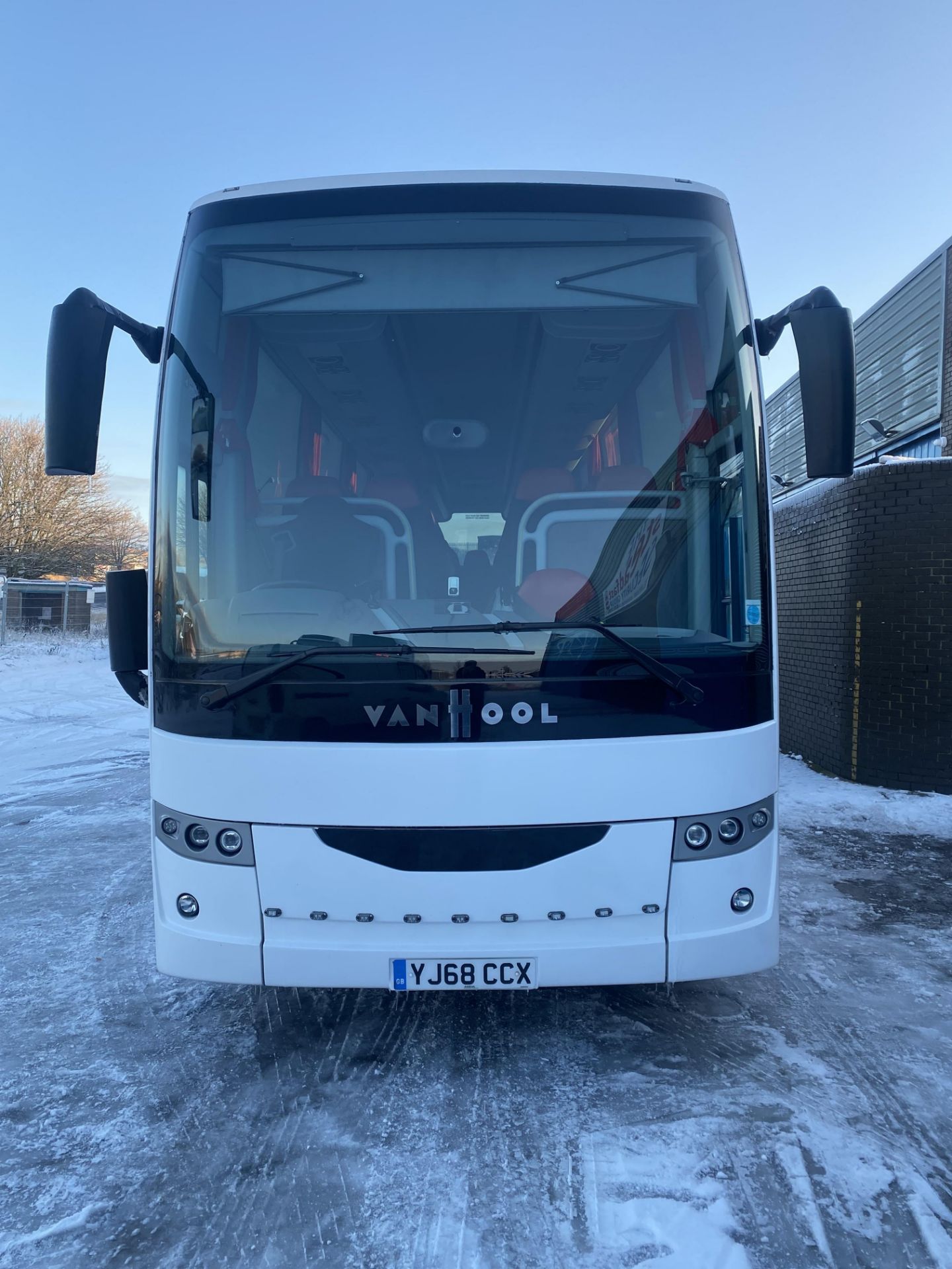 Vanhool EX15H auto 51+2 seater coach, Registration YJ68 CCX , first registered 1st January 2019, 1