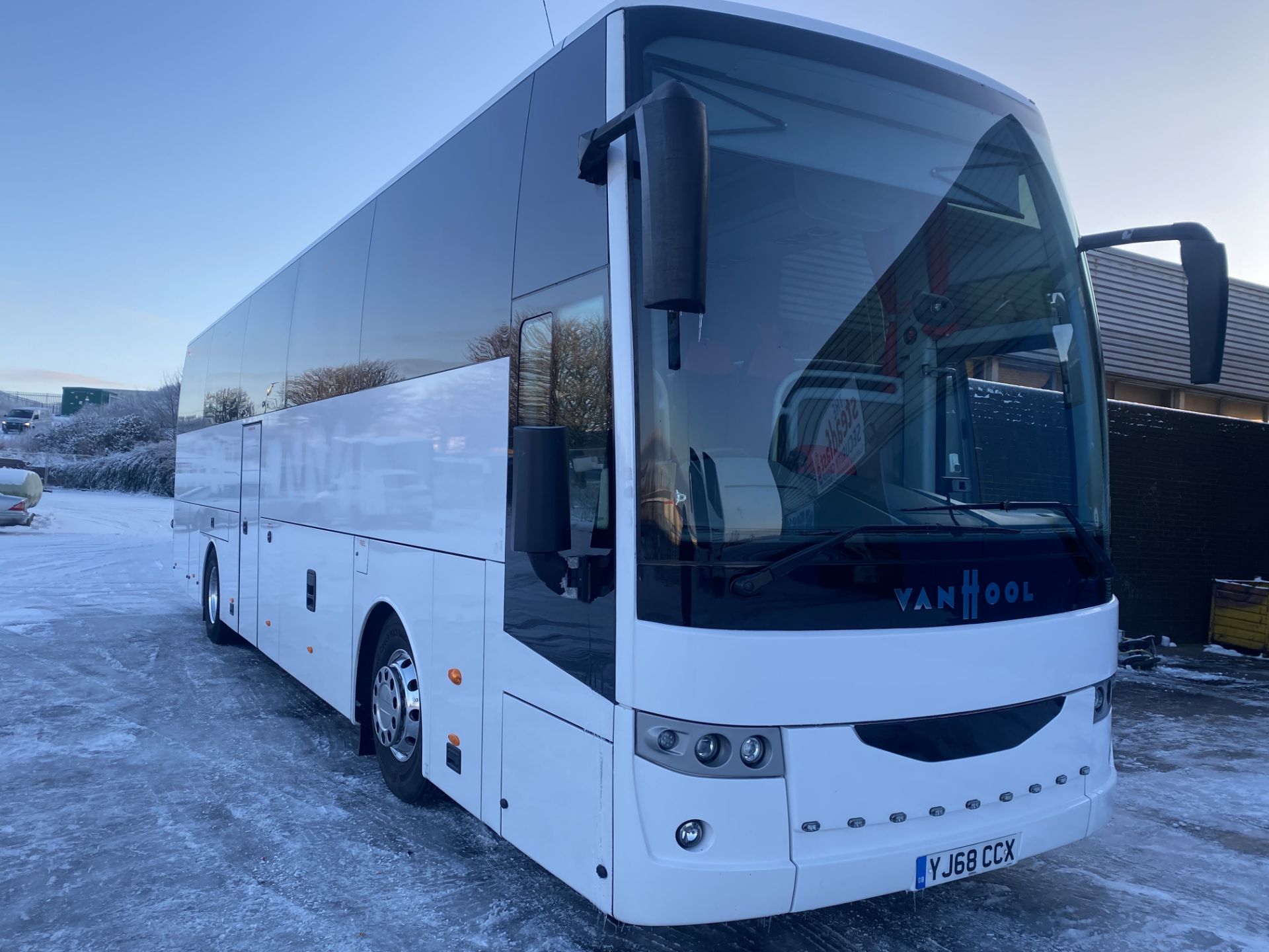 Vanhool EX15H auto 51+2 seater coach, Registration YJ68 CCX , first registered 1st January 2019, 1 - Image 2 of 17