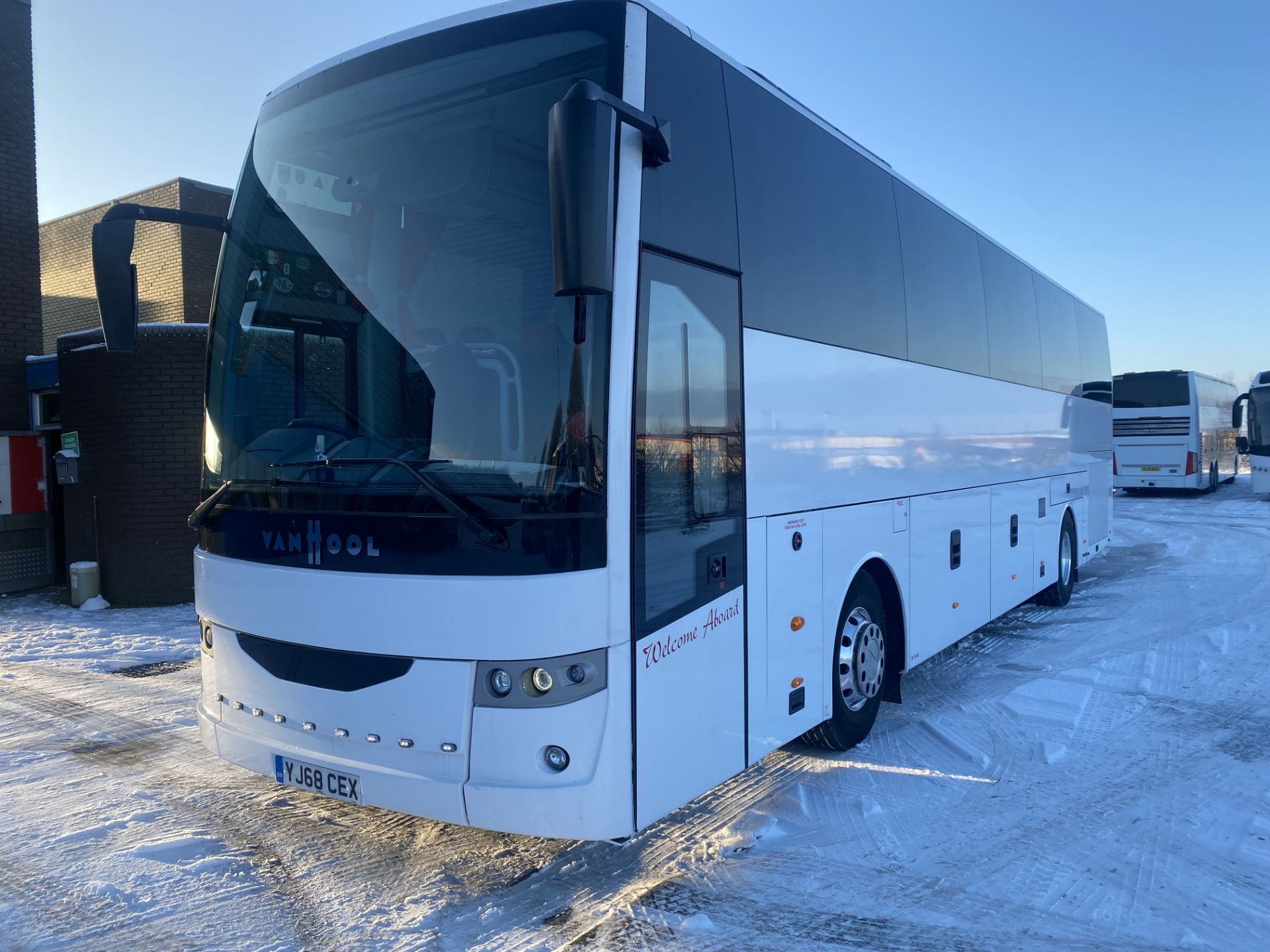 Vanhool EX15H auto 51+2 seater coach, Registration YJ68 CEX , first registered 1st October 2018, MOT - Image 7 of 23