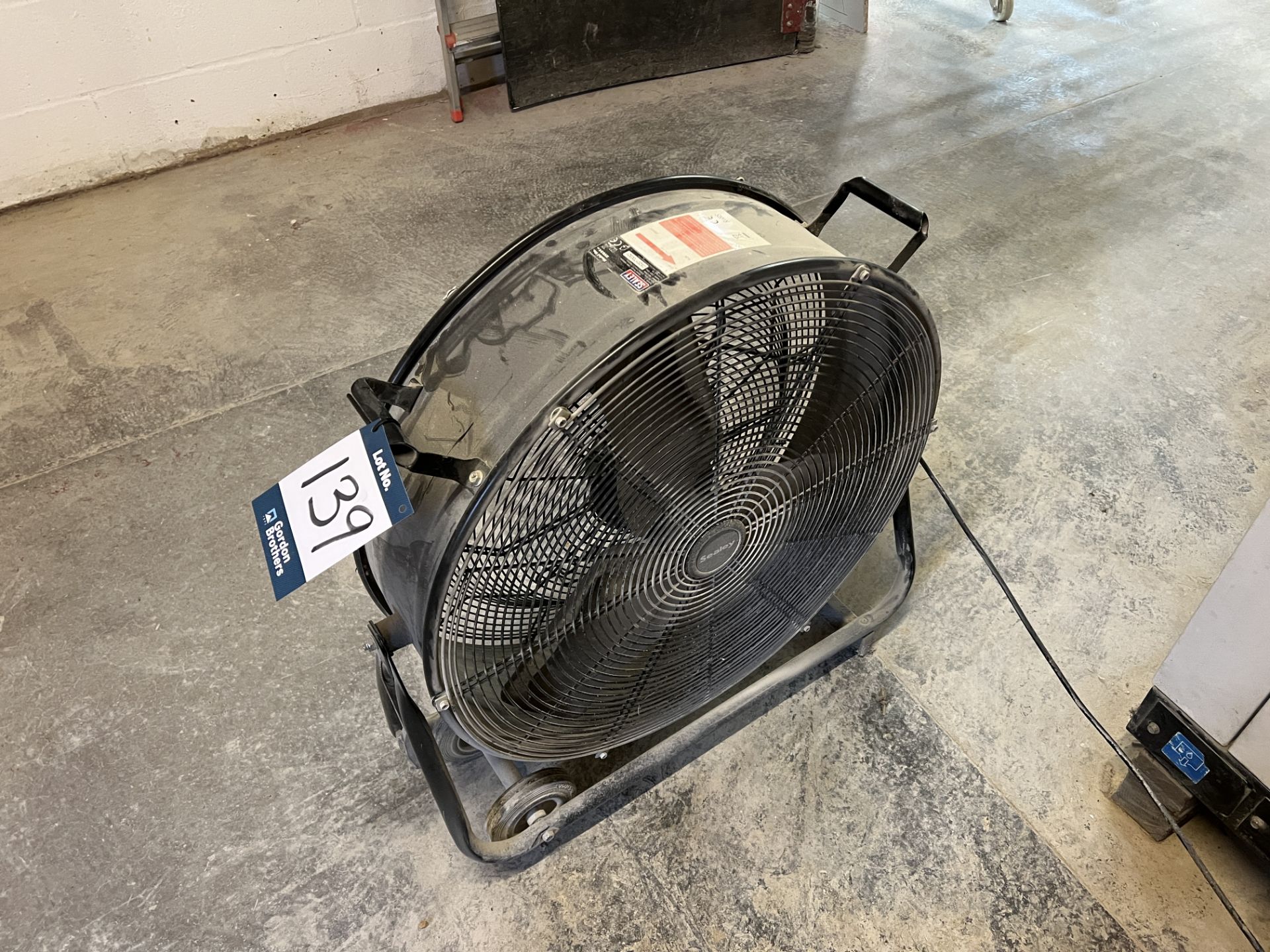 Sealey HVD24.V2 24" electric cooling fan, 2017, location Manor Building