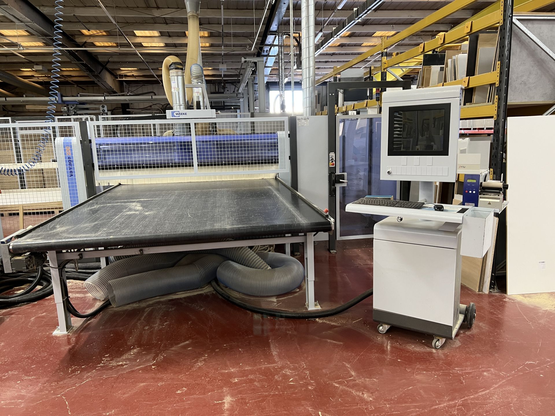 Weeke Vantage 200 BHP200 / Vantage 710 high performance CNC gantry processing machining centre