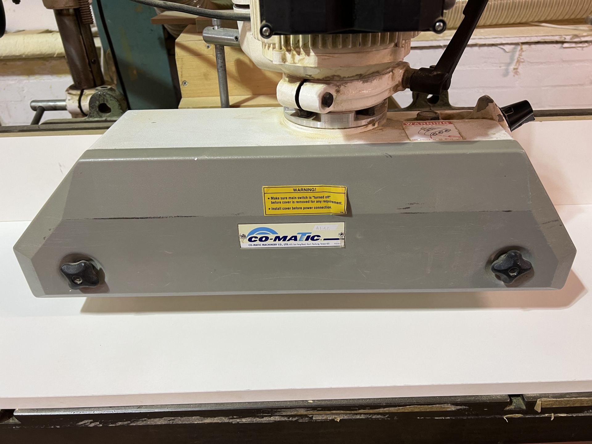 Wadkin SC1X spindle moulder fitted with Co-Matic AF48 powered feeder head 380-440 volts, S/No. - Image 3 of 6