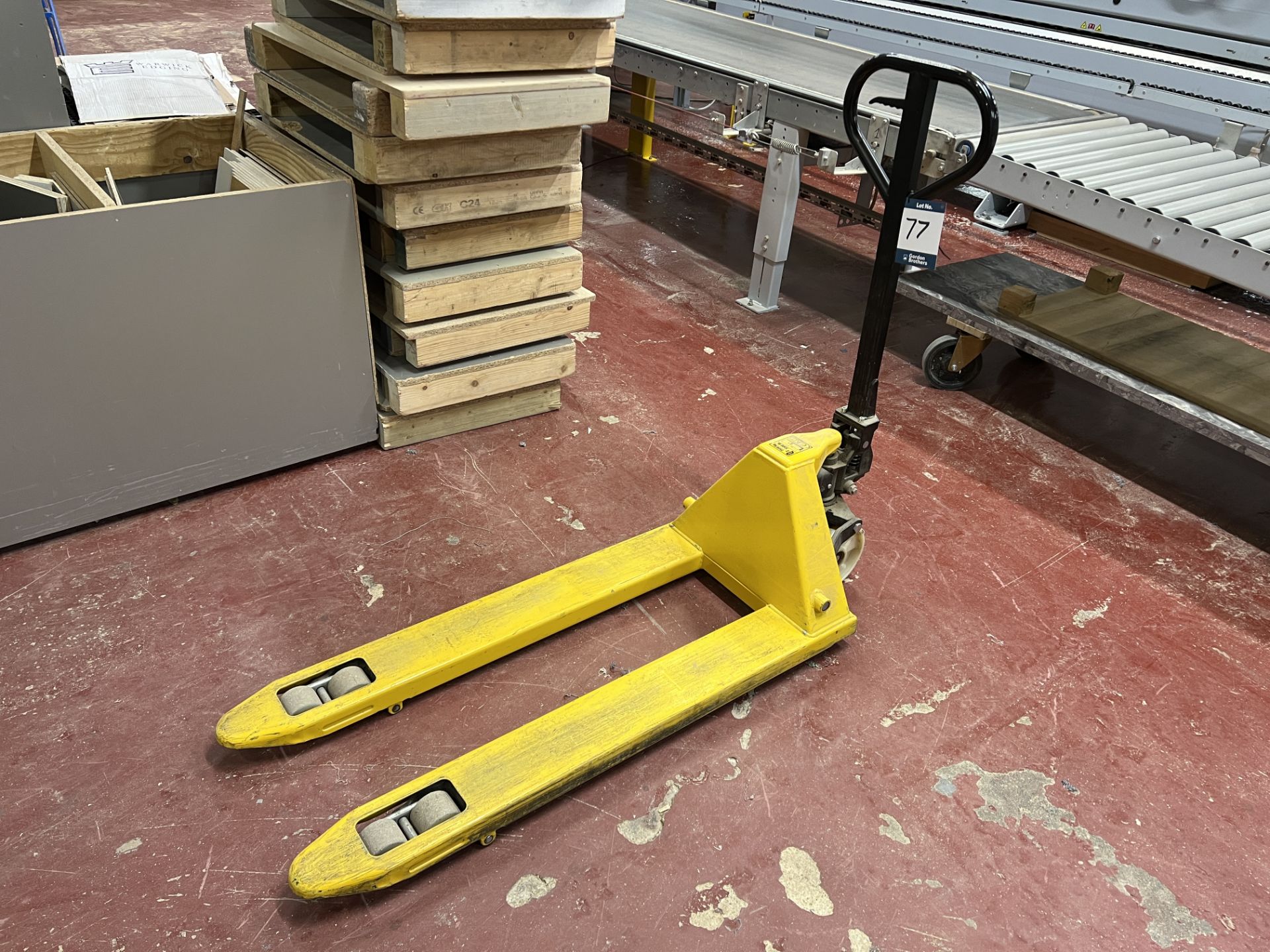 Pramac Lifter GS2554RA1150*525 pallet truck 2500KG capacity, S/No. 20210915352, DOM 2021, location