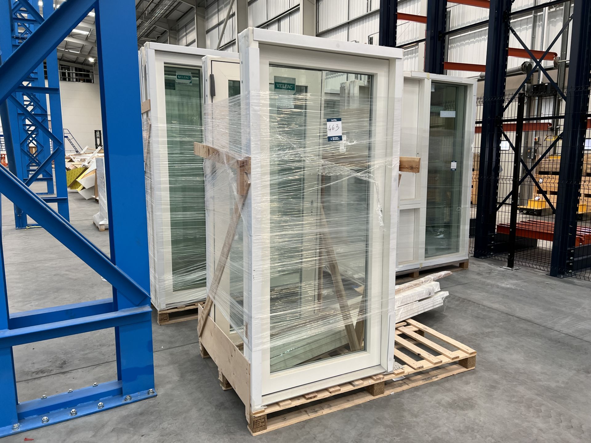 Qty 2 Velfac double glassed single door units 1023mm (W) x 2105mm - Image 2 of 5