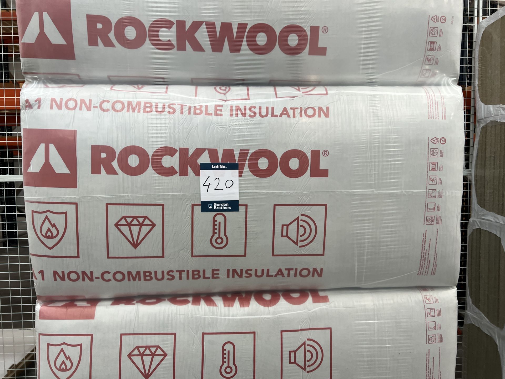 Rockwool RW3 30mm x 600mm x 1200 x 12 A1 non combustible insulation slabs per pack, Qty 12 packs ( - Image 3 of 4