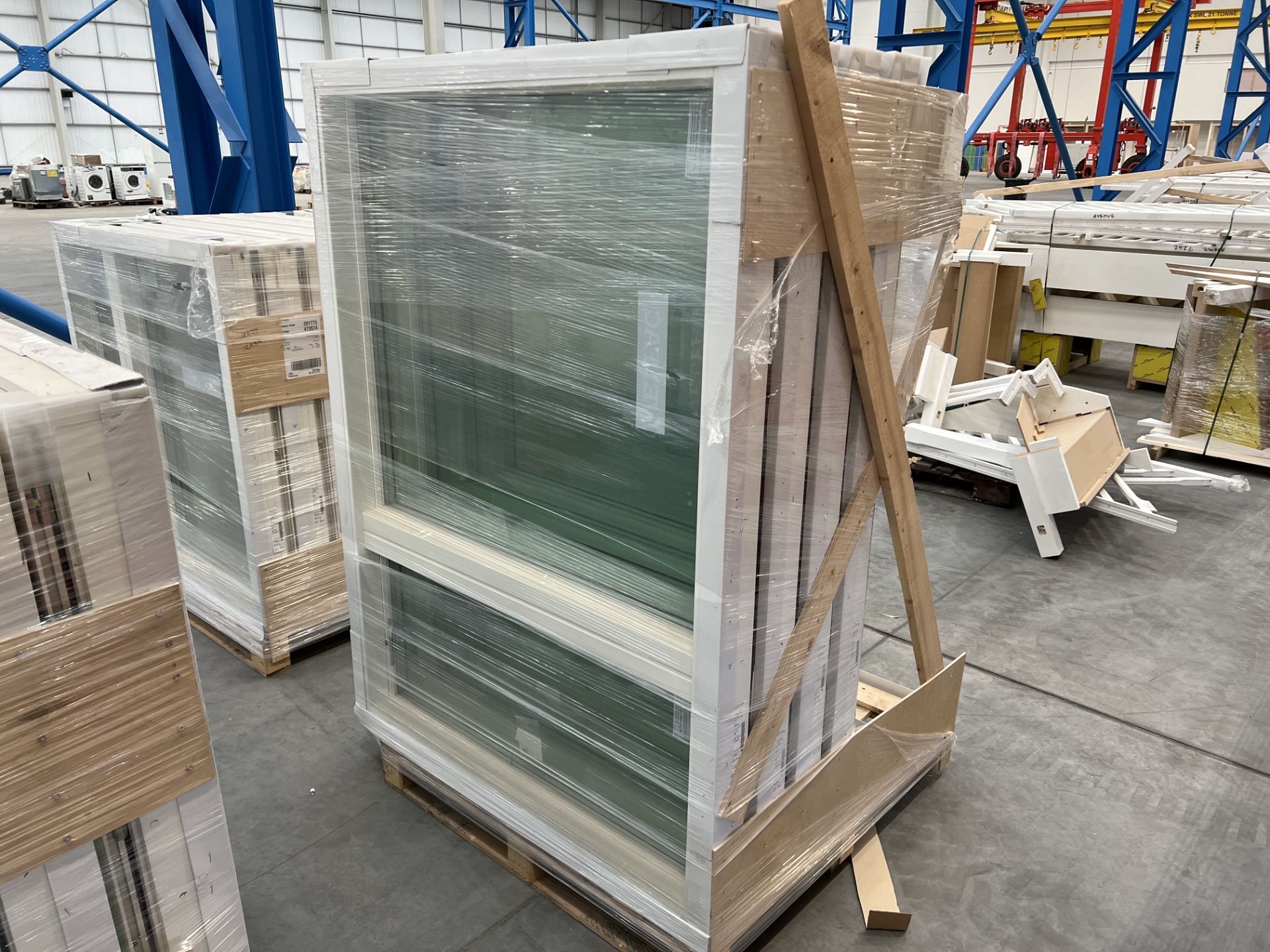 Qty 4 Velfac double glassed window units, size 1790mm (W) x 1300mm (H), as lotted (Unused) - Image 2 of 4