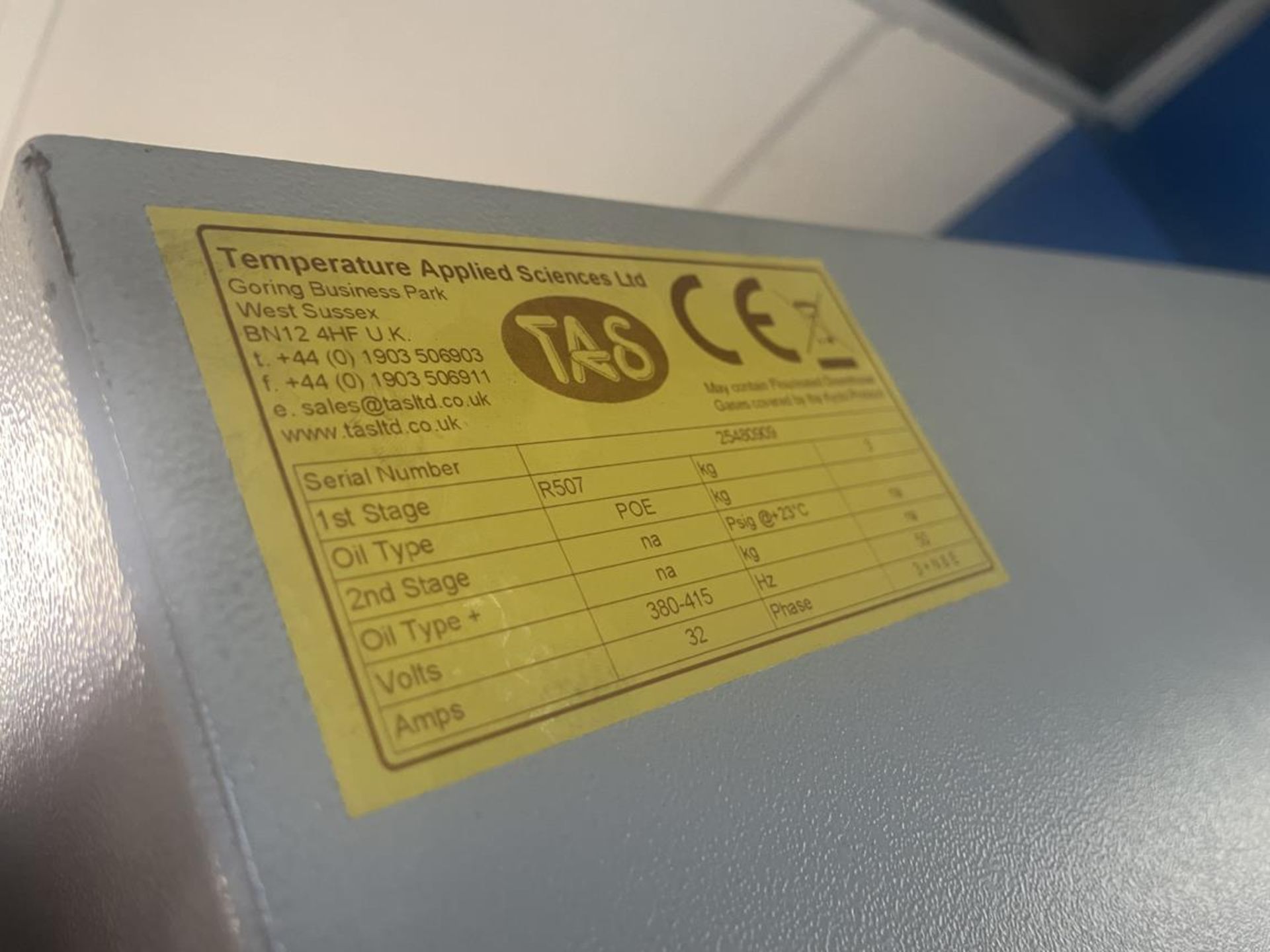 TAS MTCL750 Series-3 Enviornmental Chamber S/No. 25480909 (GB REF#56) - Image 3 of 6