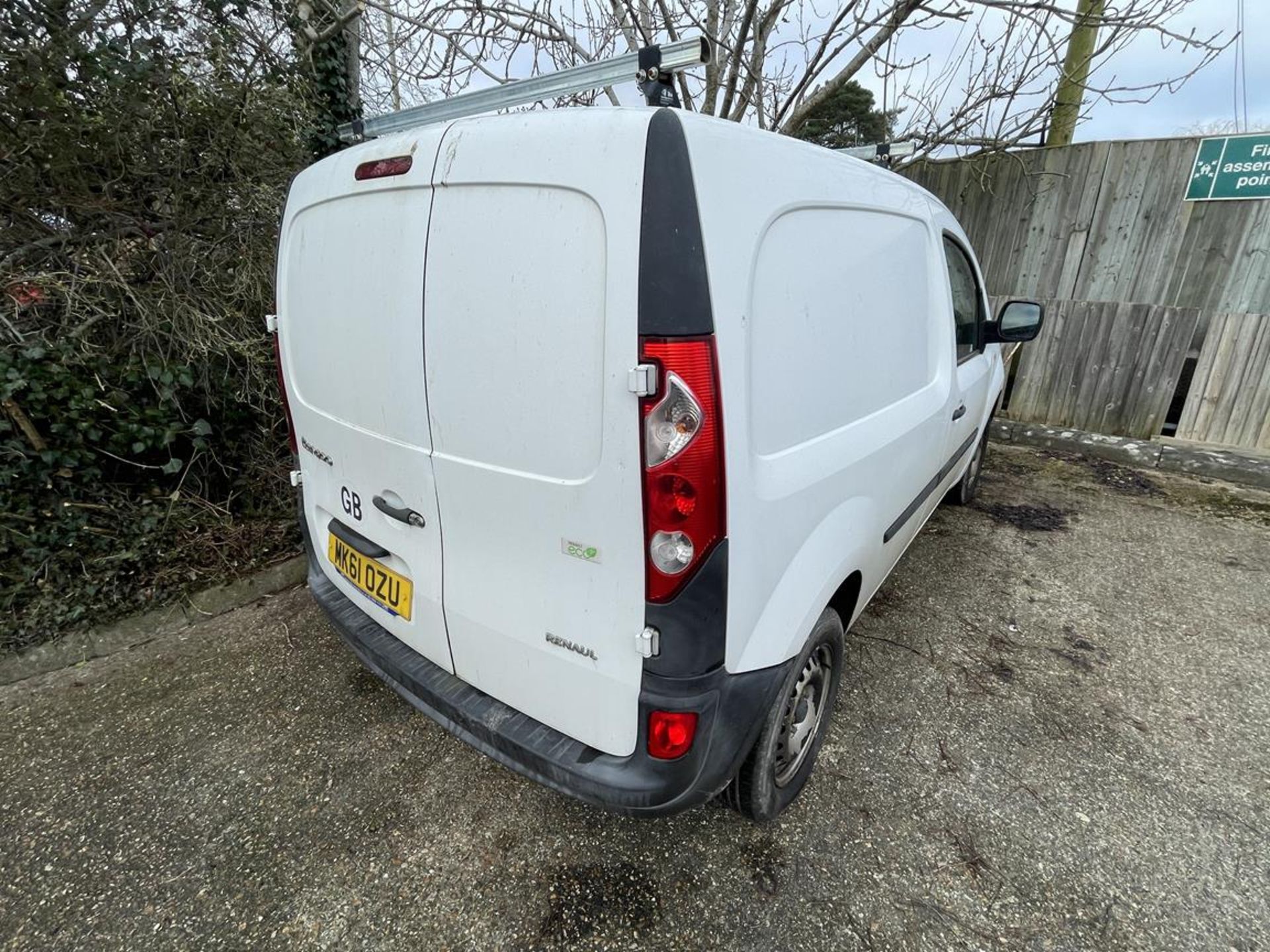 2011 Renault Kangoo Diesel Van (MK61 OZU), Date of First Regestration: 15th September 2011, Odometer - Image 2 of 8