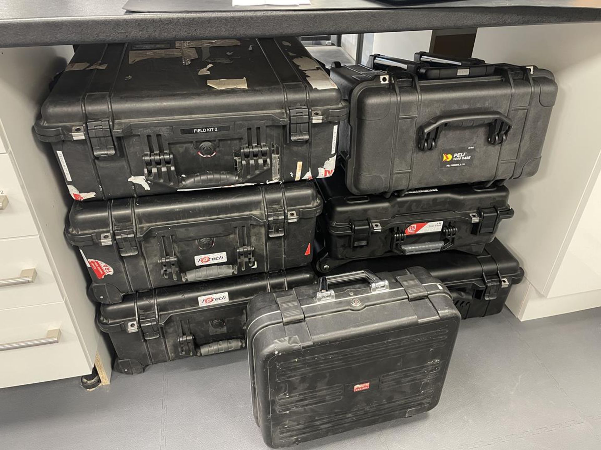 7x Hardshell Equipment Cases to Include Peli and RS Pro (GB REF#85)