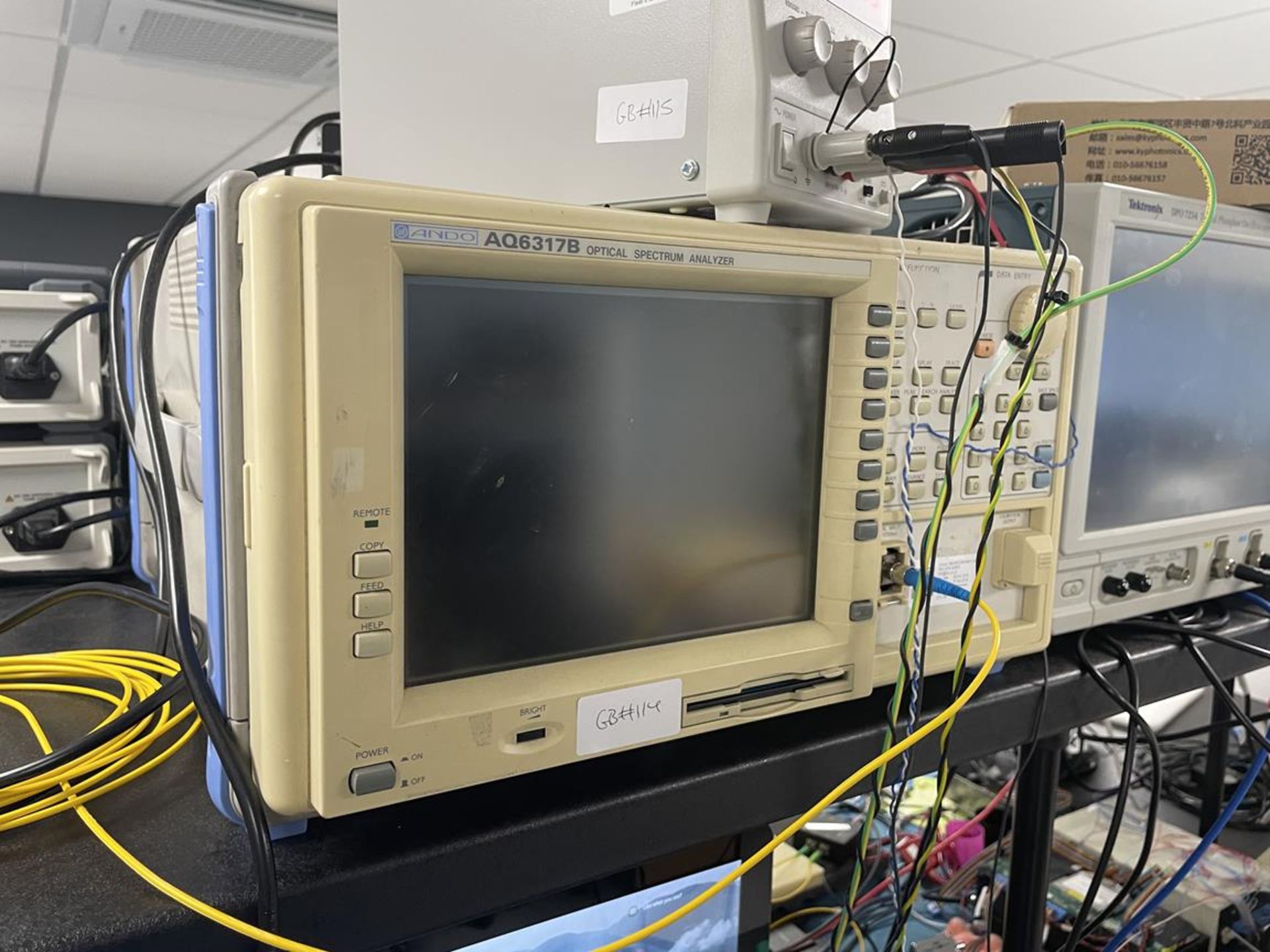 ANDO AQ6317B Optical Spectrum Analyzer (GB REF#114)