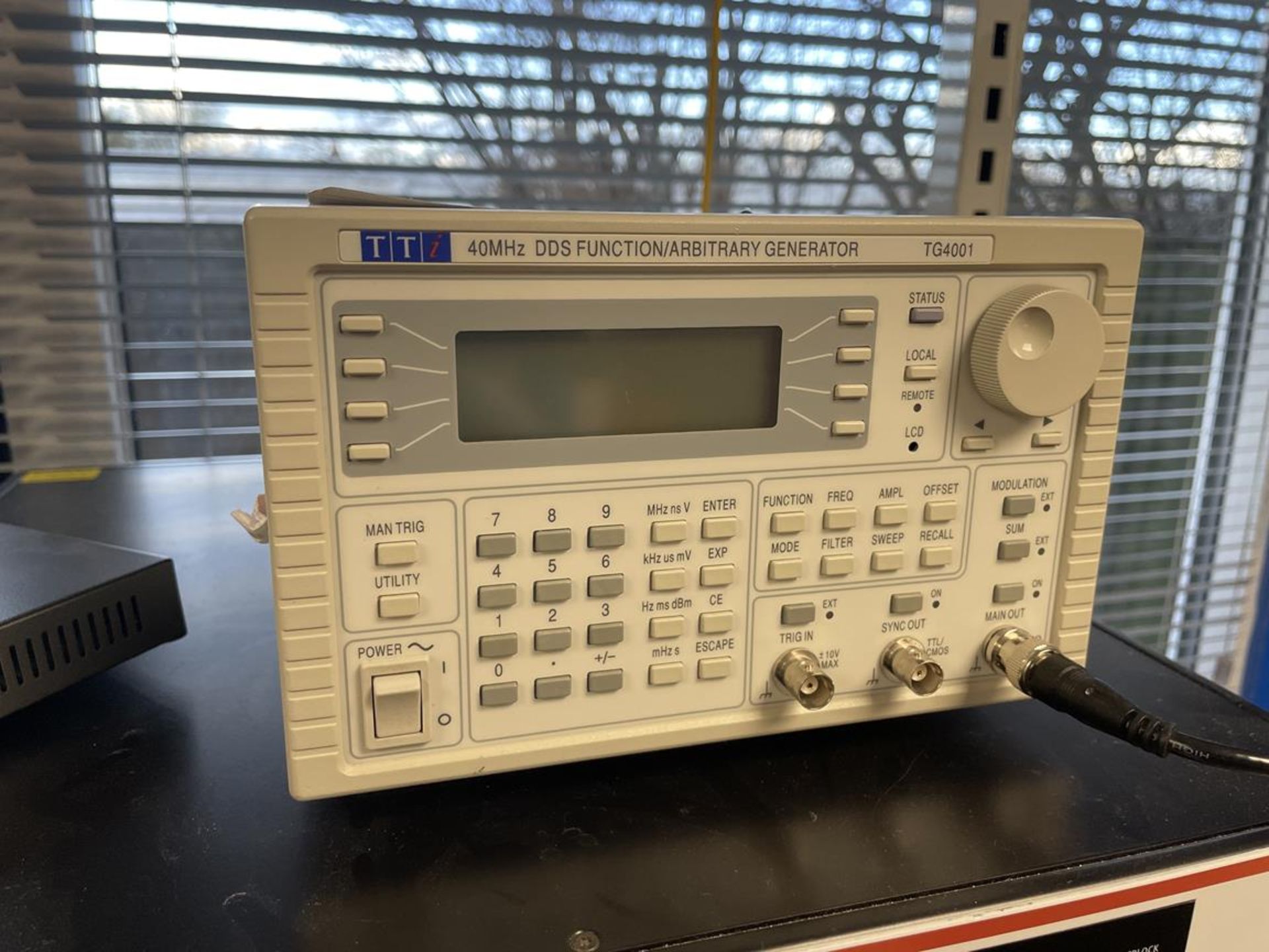 TTi 40MHz DDS Function/Arbitrary Generator TG4001 S/No. 315779 (GB REF#53)