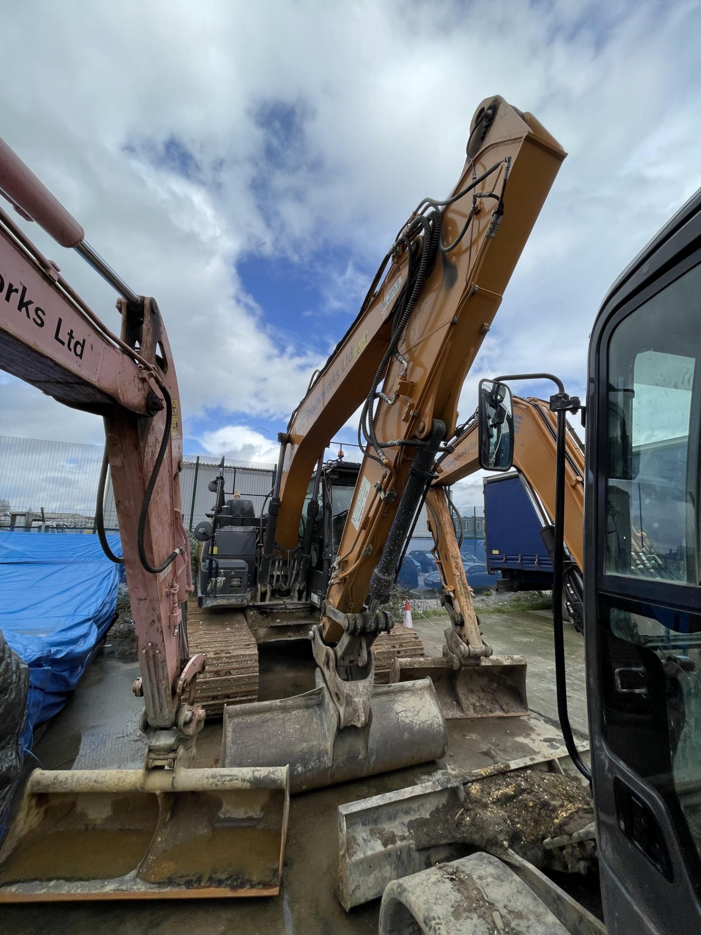 Case CX130D 13 Ton Excavator, S/N NSU13DMNZLA13867 (2019) 5932.6 Hrs, Max operating mass 1500kg with - Image 3 of 6