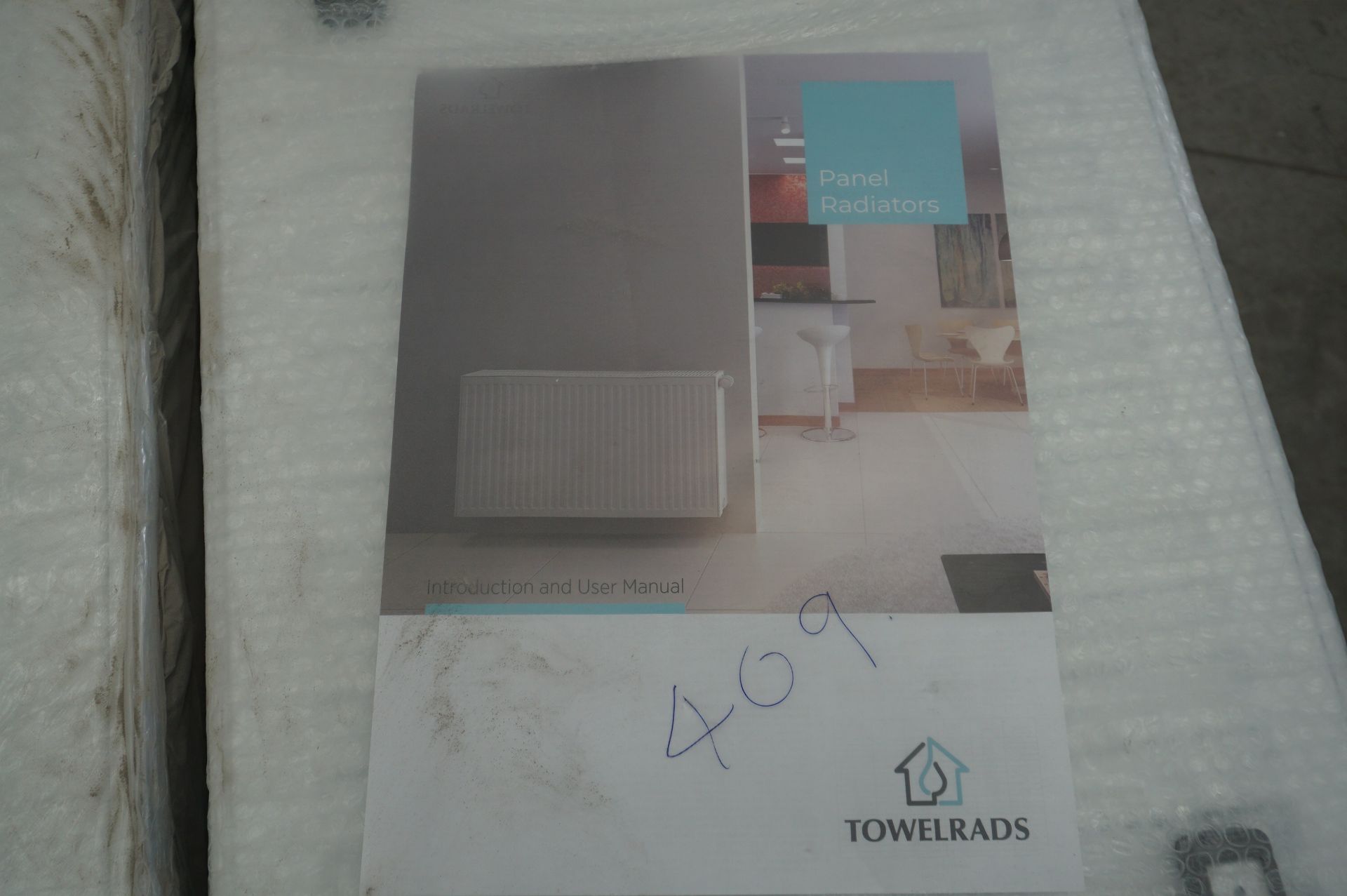 8x (no.) Towelrads, Compact T22 500 x 800mm white panel radiators, Part No. 2250080LN0113 - Image 3 of 4