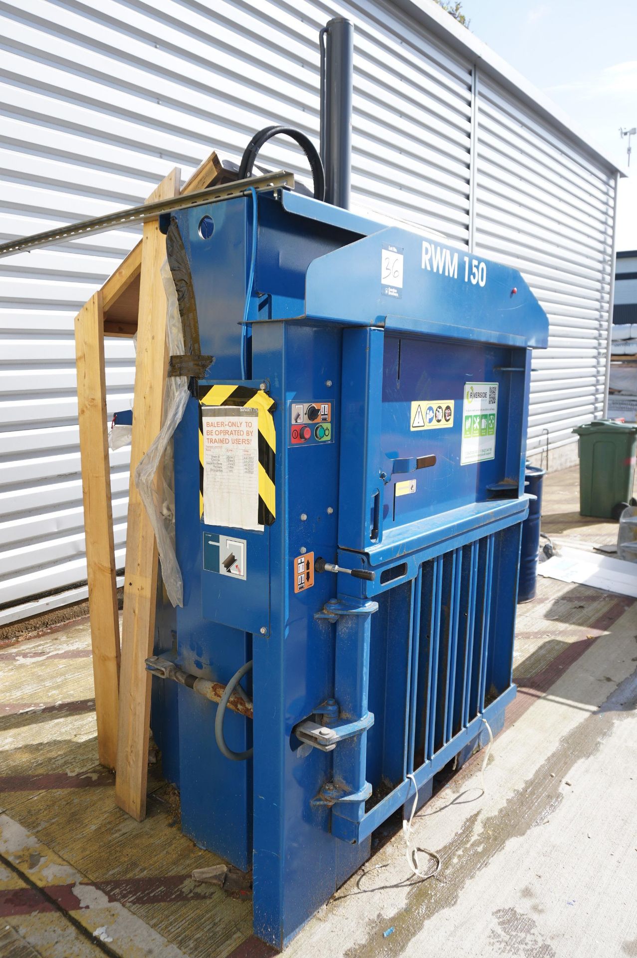 Macfab Systems, RWM150 baler, Serial No. E875 (DOM: 2019) - Image 2 of 6