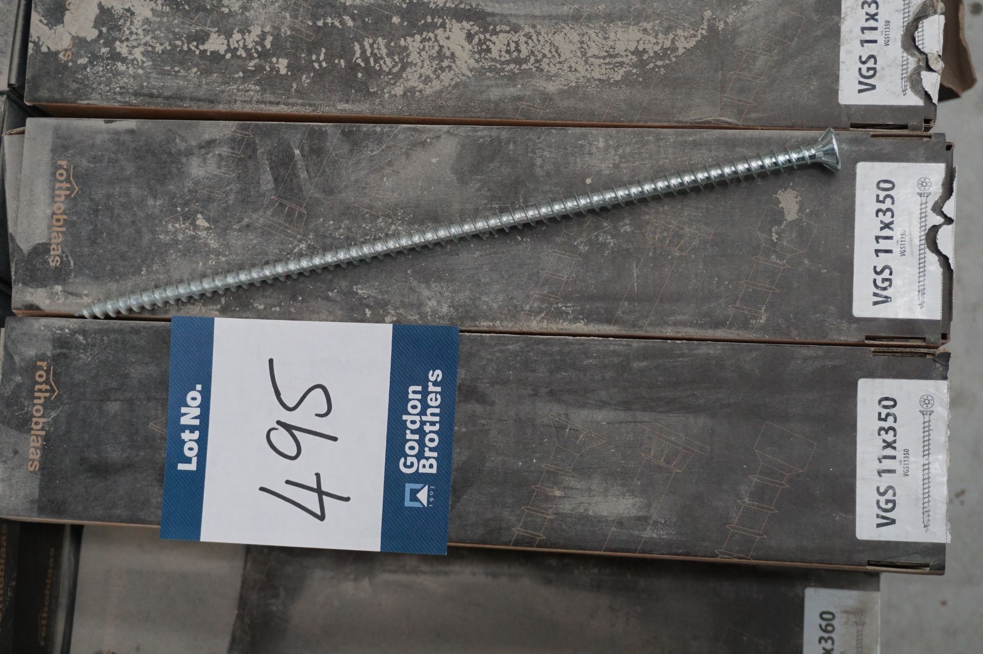 1x (no.) pallet with mixed Rothoblaas screws to include VGS 9 x 360mm qty 250 self tapping screws, - Image 4 of 7