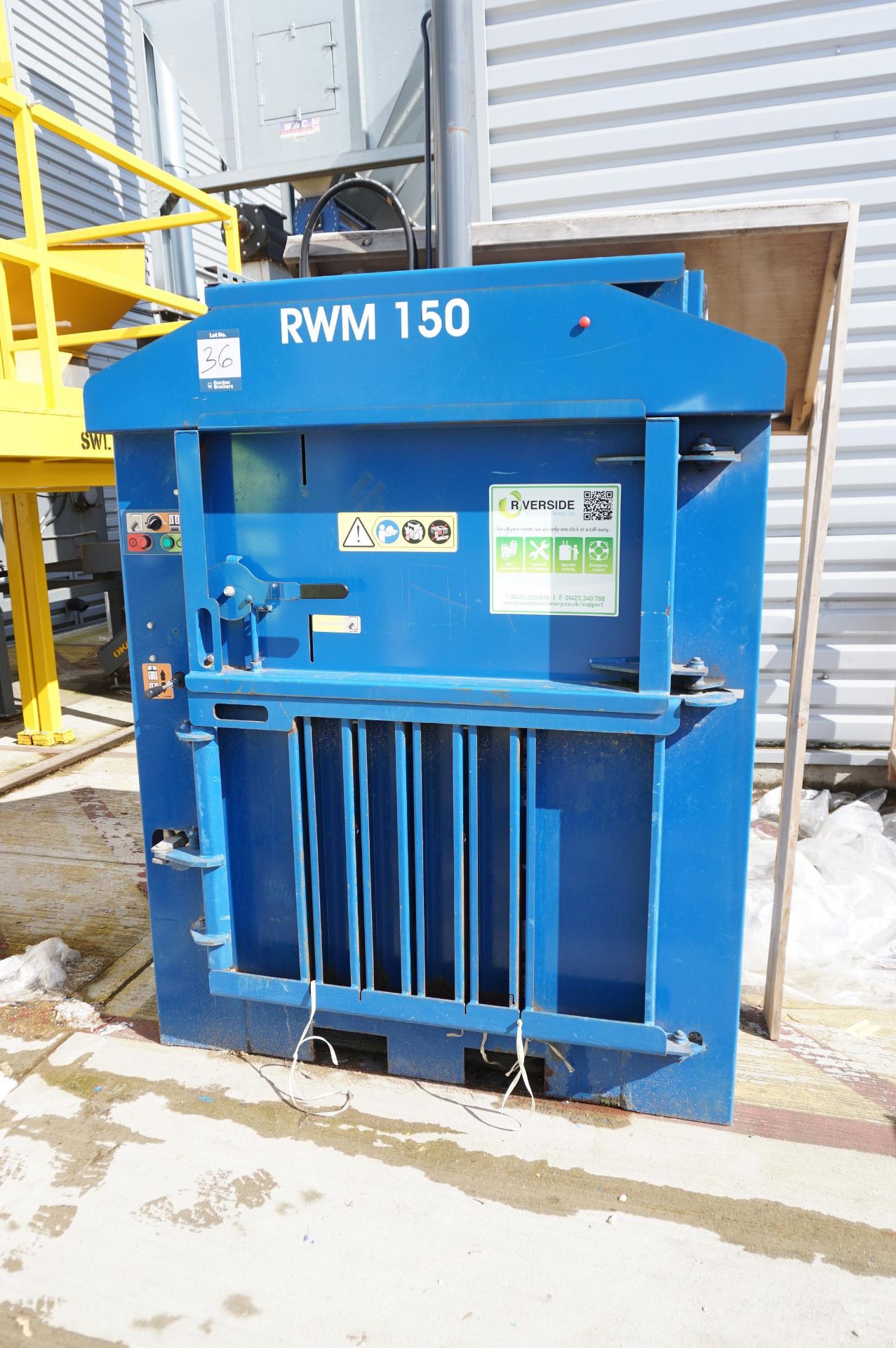 Macfab Systems, RWM150 baler, Serial No. E875 (DOM: 2019)