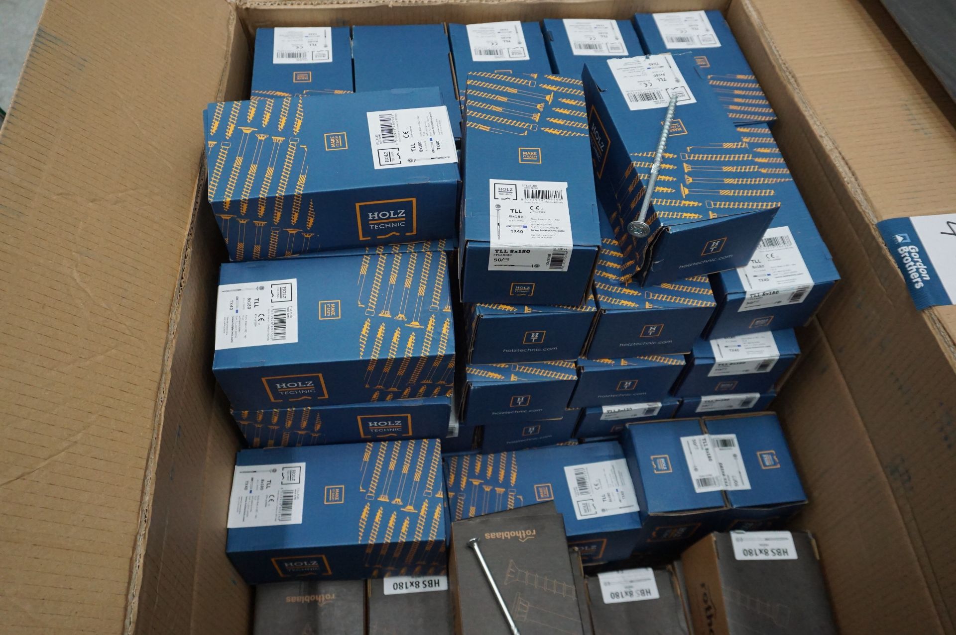 1x (no.) pallet box of Holz Technic and Rothoblaas screws to include TLL 8 x 180mm self tapping wood - Image 5 of 6