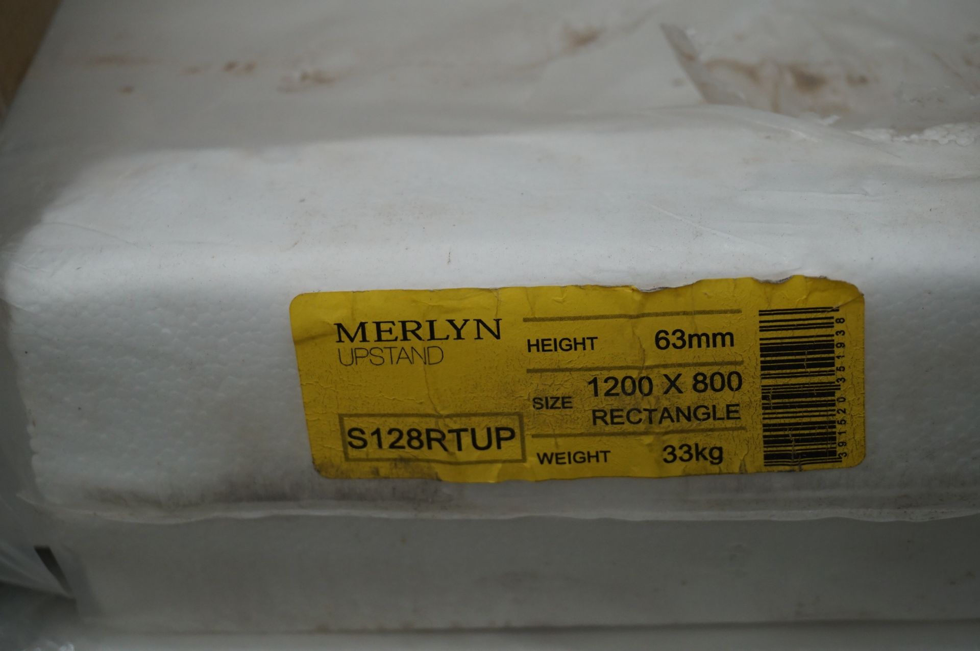 6x (no.) Merlyn M128RTUP 1200mm x 800mm rectangle upstand shower trays - Image 3 of 5