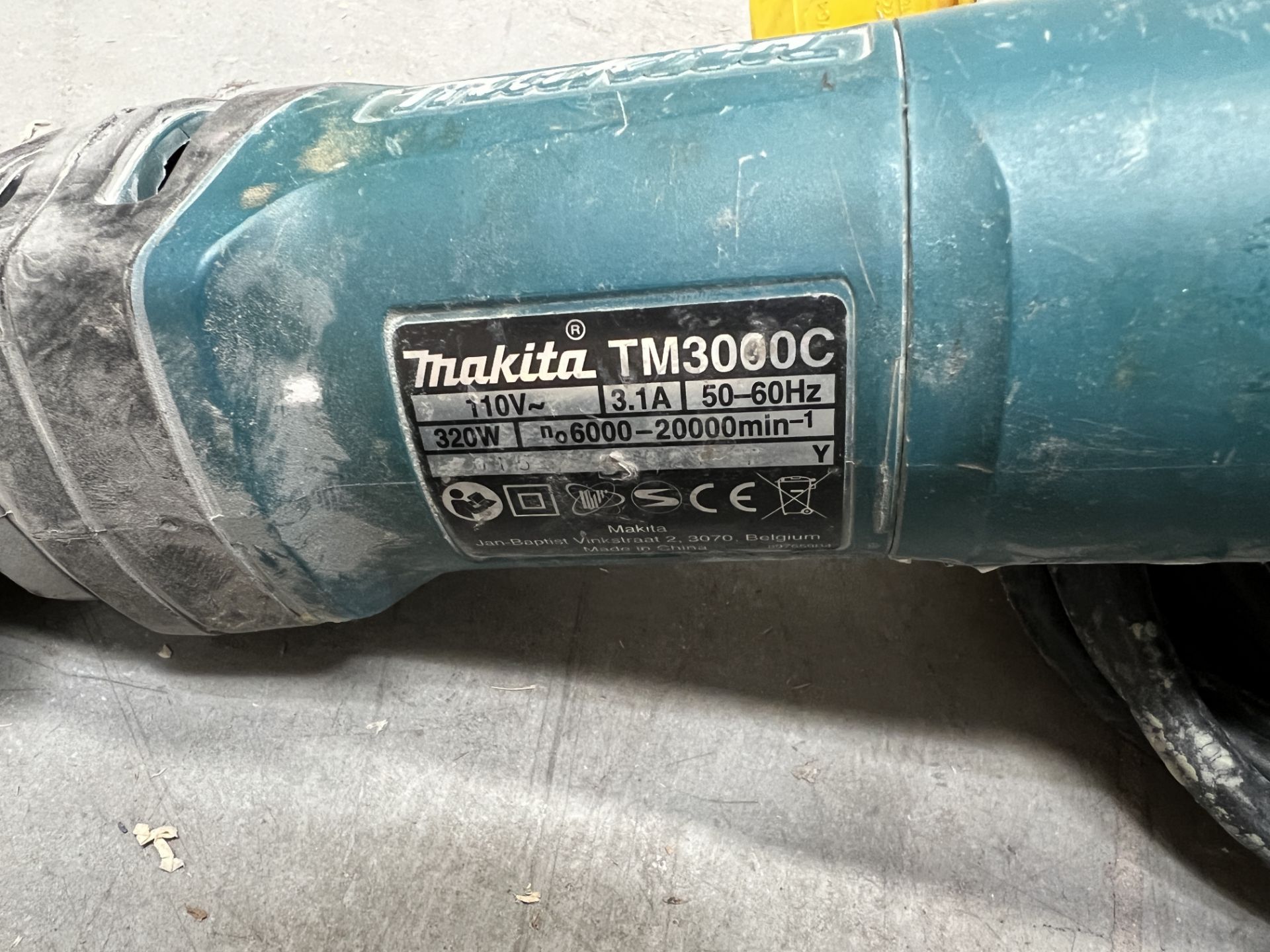 3x (no.) Makita, 110v power tools to include 4350FCT jigsaw (DOM: 2016), HP1640 pistol drill (DOM: - Image 4 of 5