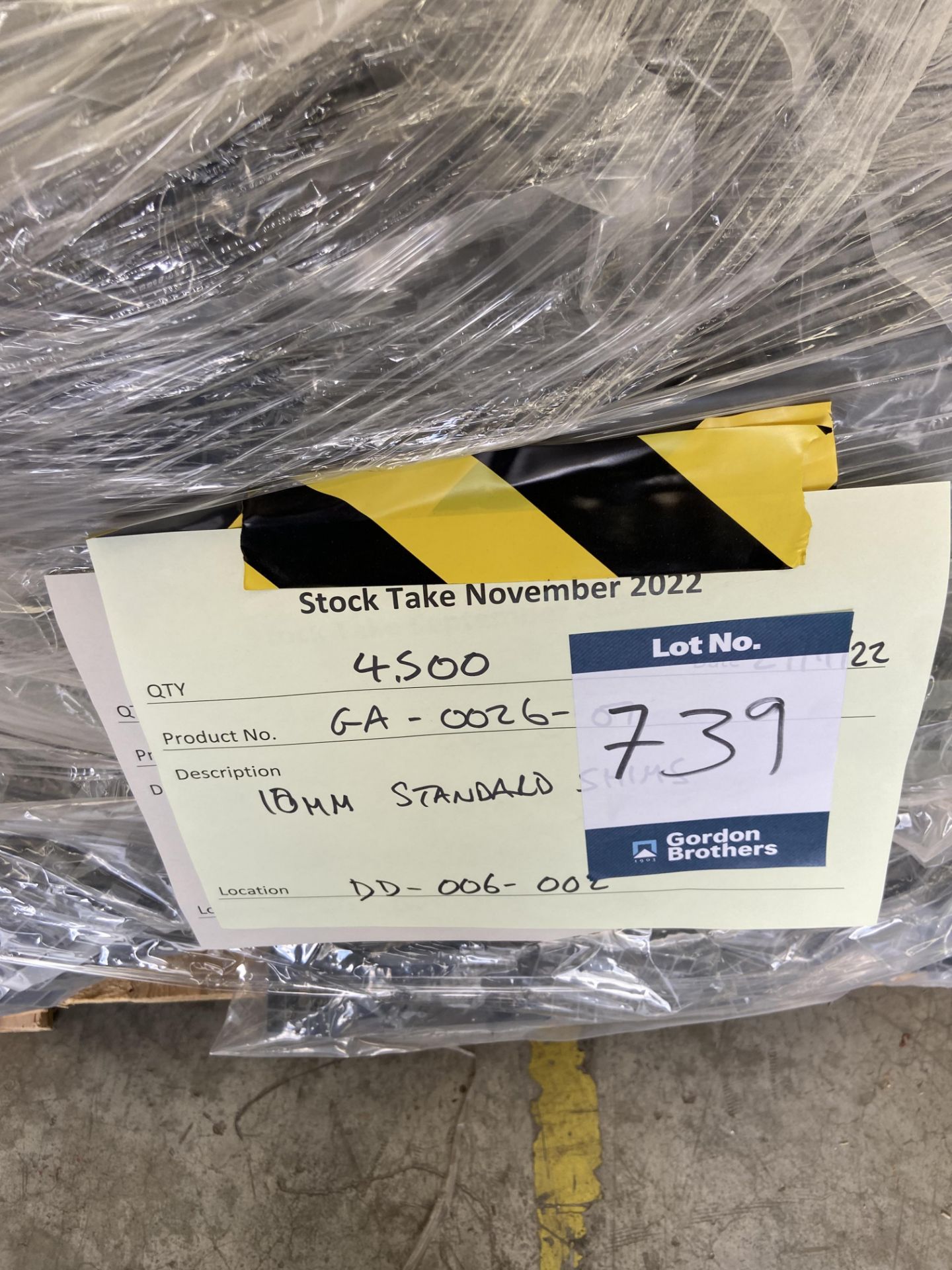 FFX Standard U shaped packing shims grey pallet with 4500 in bags of 500 - Image 3 of 3