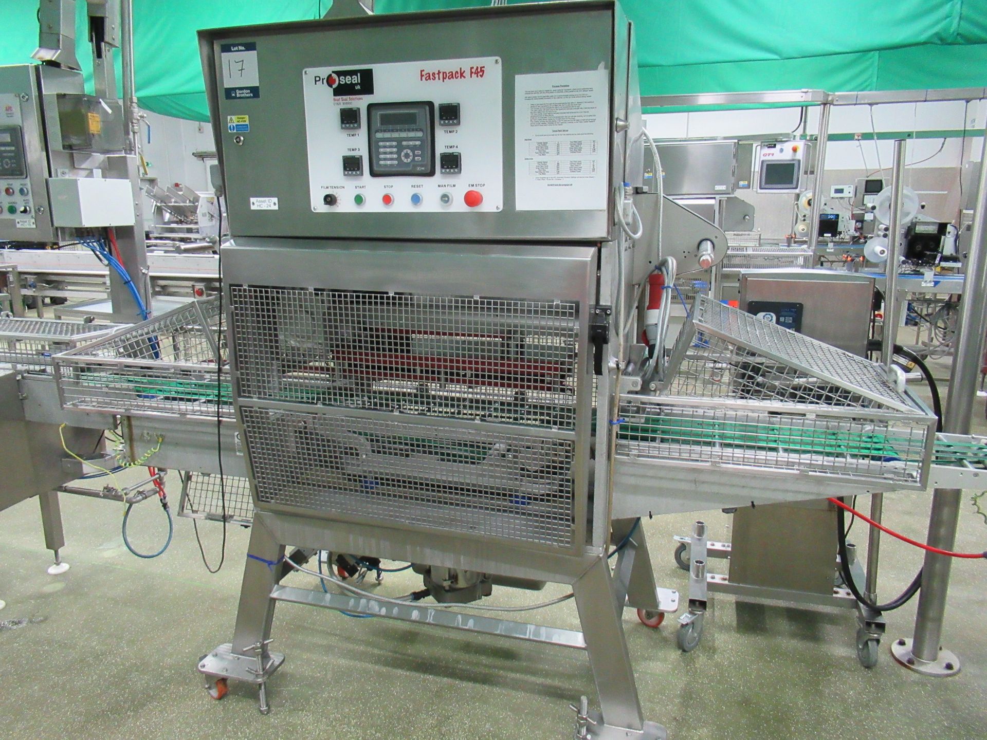 ALL INCLUSIVE LOTS 15-20: Tray filling and sealing line 3 comprised of; FP Packaging Machinery Ltd - Image 64 of 67